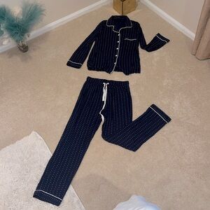 Navy Polka-dot Pajama set